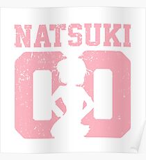 Natsuki 00 Jersey DDLC Inspired Poster