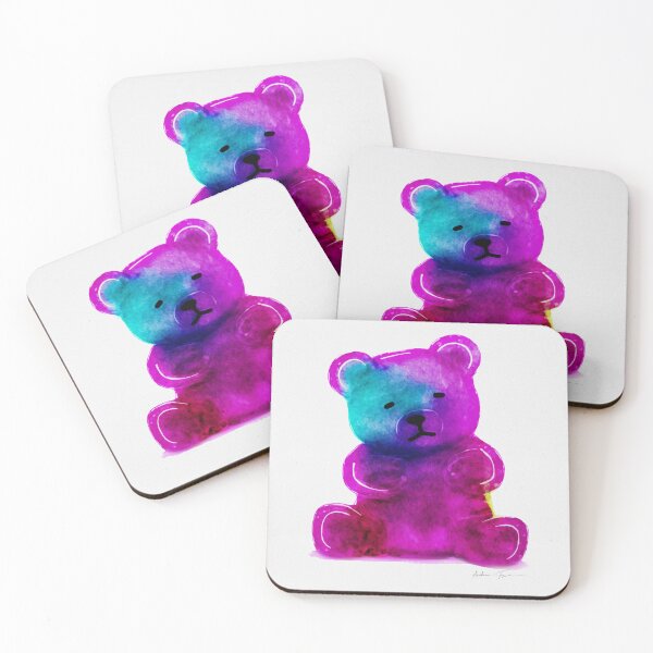 Item preview, Gummy - Pink and Blue designed and sold by Andrea Turner.