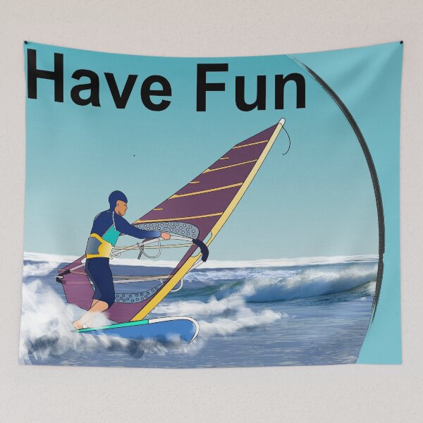 Item preview, Have Fan Windsurfer designed and sold by jumapa.
