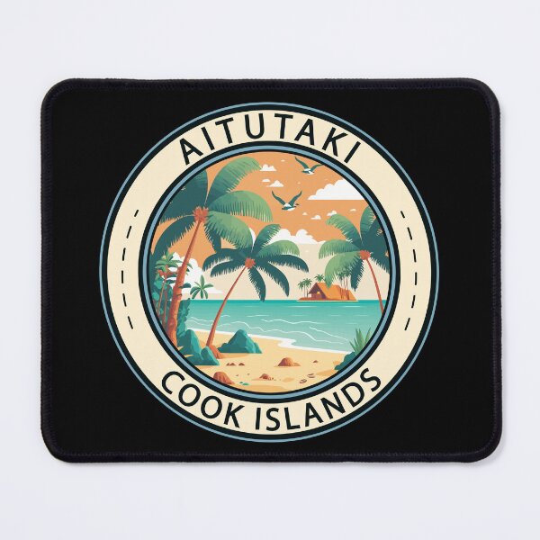 Item preview, Aitutaki Cook Islands Hut Badge designed and sold by KrisSidDesigns.