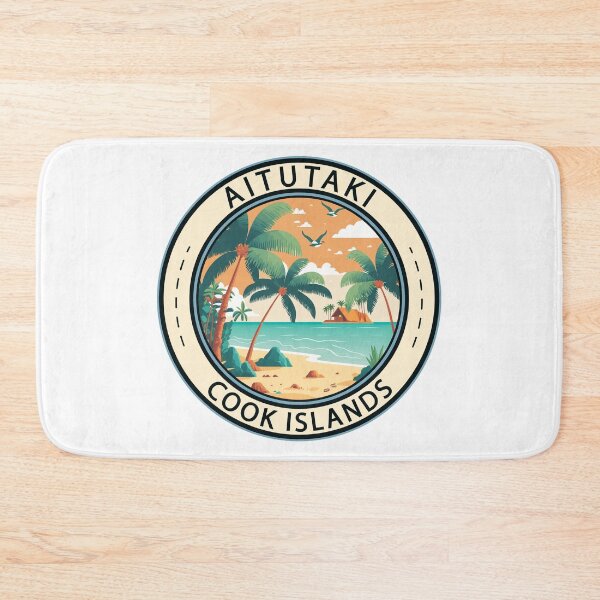 Item preview, Aitutaki Cook Islands Hut Badge designed and sold by KrisSidDesigns.