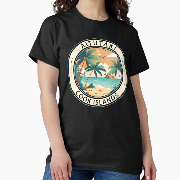 Item preview, Insignia de cabaña de las Islas Cook de Aitutaki designed and sold by KrisSidDesigns.