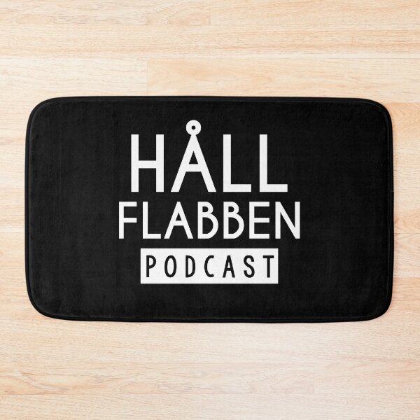 Item preview, Håll Flabben: Text och podcast vit designed and sold by HallFlabben.