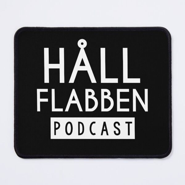Item preview, Håll Flabben: Text och podcast vit designed and sold by HallFlabben.