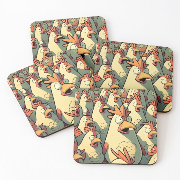 Item preview, Angry Chickens designed and sold by UbeeU-Pixels.