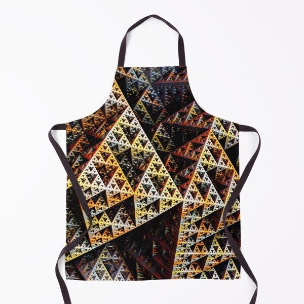 Item preview, Metallic Sierpinski Triangle Fractal Art Print designed and sold by ChaosEmporium.