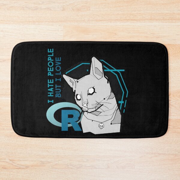Item preview, I hate people but love R programming language R logo designed and sold by Birdhead.