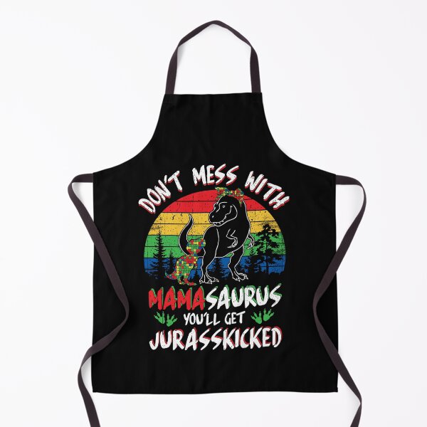 Item preview, Don't Mess With Mamasaurus Autism Funny Autistic Mom Mama Mother designed and sold by Dolphin Graphic.