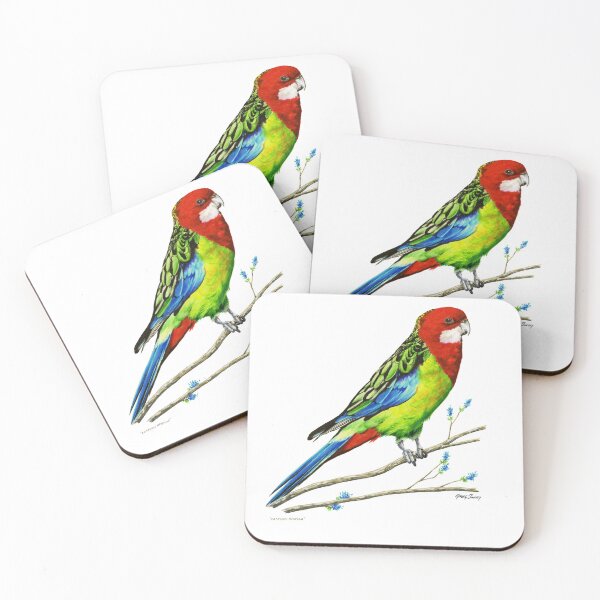 Item preview, Australian Eastern Rosella designed and sold by ArtbySmith.