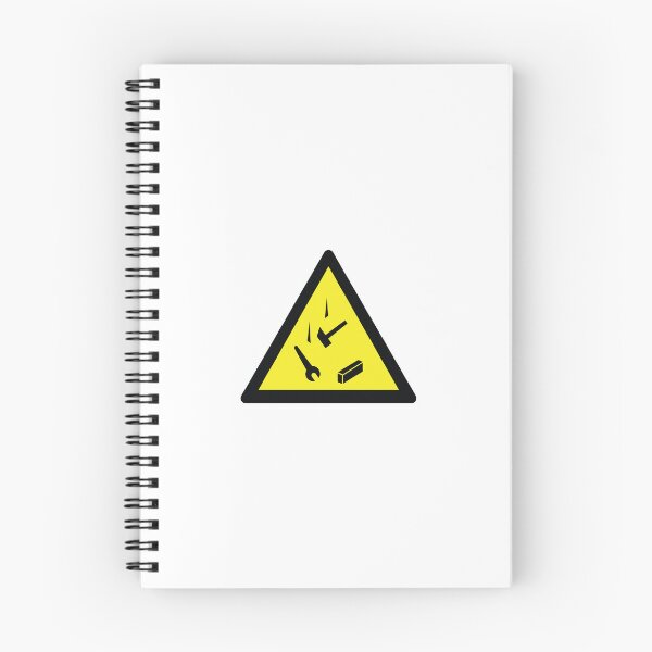 Item preview, falling objects hazard sign designed and sold by Mqyou.