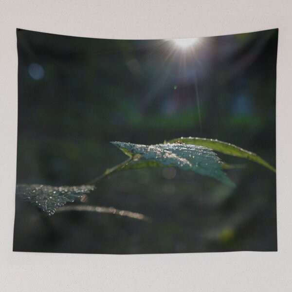 Item preview, Wet Leaf Lens Flare designed and sold by Nalinne Jones.