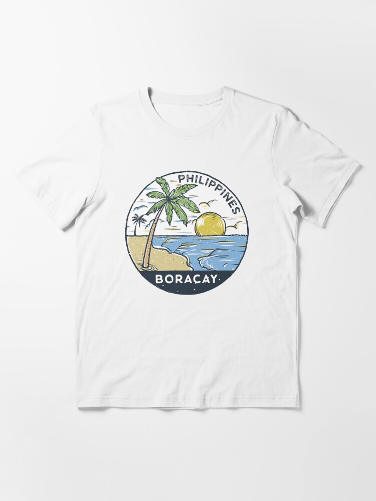 Boracay Philippines Vintage Essential T-Shirt for Sale by