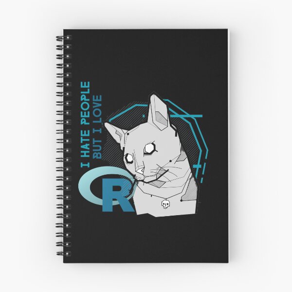 Item preview, I hate people but love R programming language R logo designed and sold by Birdhead.