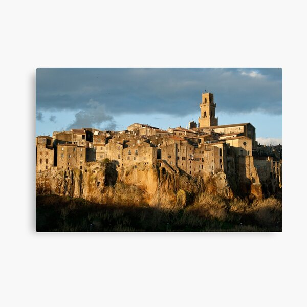 Pitigliano Tuscany Small Town Canvas Print