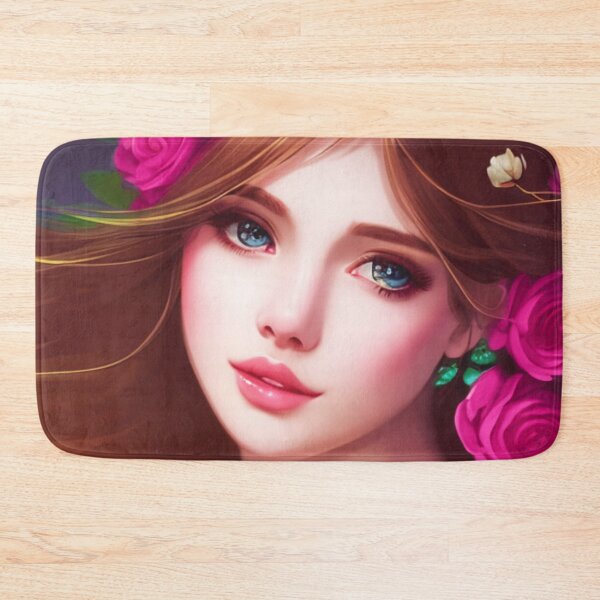 Item preview, Young woman with brown hair designed and sold by Girly-Universe.