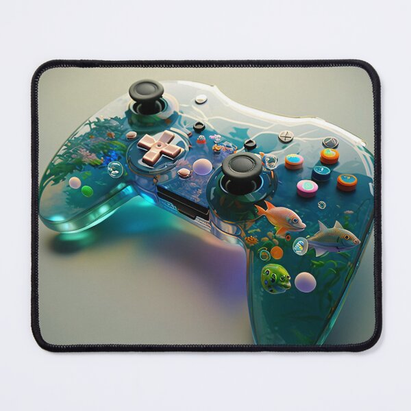 Item preview, Aqua Gamer designed and sold by No Flaws Stickers.
