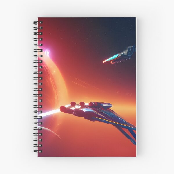 Item preview, Space Fighters Flying Into Combat designed and sold by Ink Art Design.