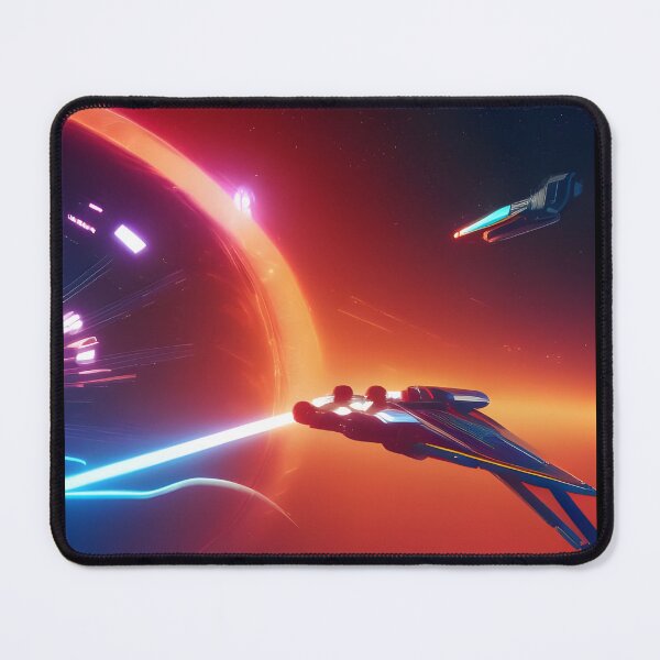 Item preview, Space Fighters Flying Into Combat designed and sold by Ink Art Design.