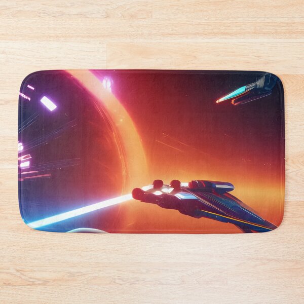 Item preview, Space Fighters Flying Into Combat designed and sold by Ink Art Design.