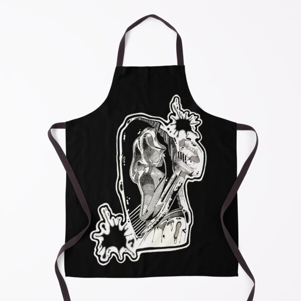 Item preview, Ghostface Horror Blood Splatter Portrait designed and sold by DichotomyArts.