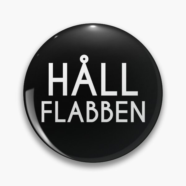 Artikelvorschau, Håll Flabben: Endast text vit entworfen und verkauft von HallFlabben.