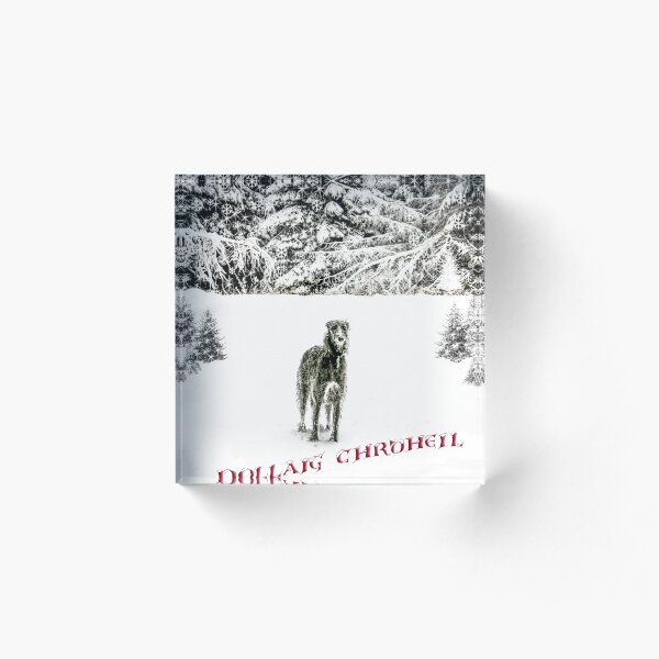 2018 Christmas card Acrylic Block