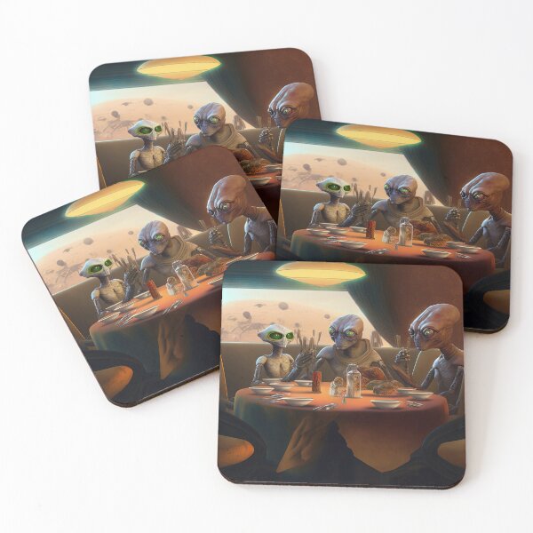 Item preview, Alien Diner designed and sold by ImageVortex.