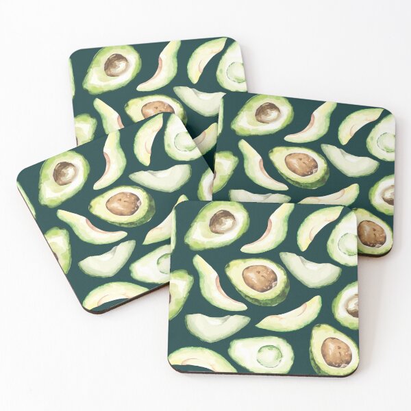 Item preview, Avocado Fruit. Halves And Slices designed and sold by danikaVT.