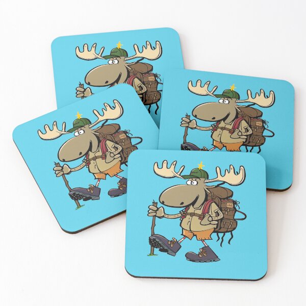 Item preview, Moose Hiking Adventure: A Humorous Journey designed and sold by Ameripensia.