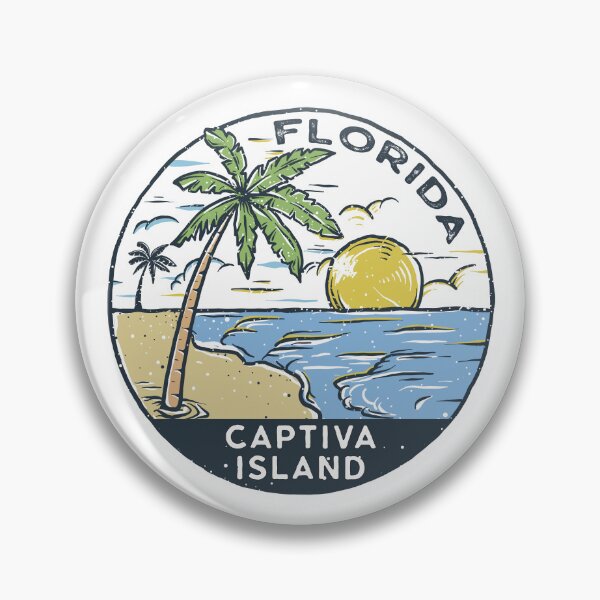 Item preview, Captiva Island Florida Vintage designed and sold by KrisSidDesigns.