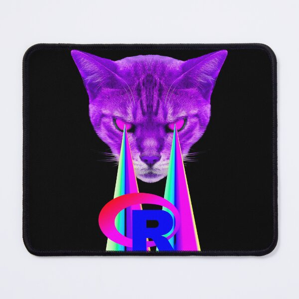 Item preview, R programming language R logo for cat lovers designed and sold by Birdhead.