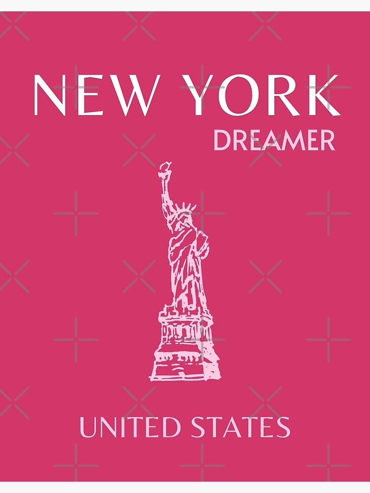 Preppy New York Travel Print Hardcover Journal for Sale by preppy