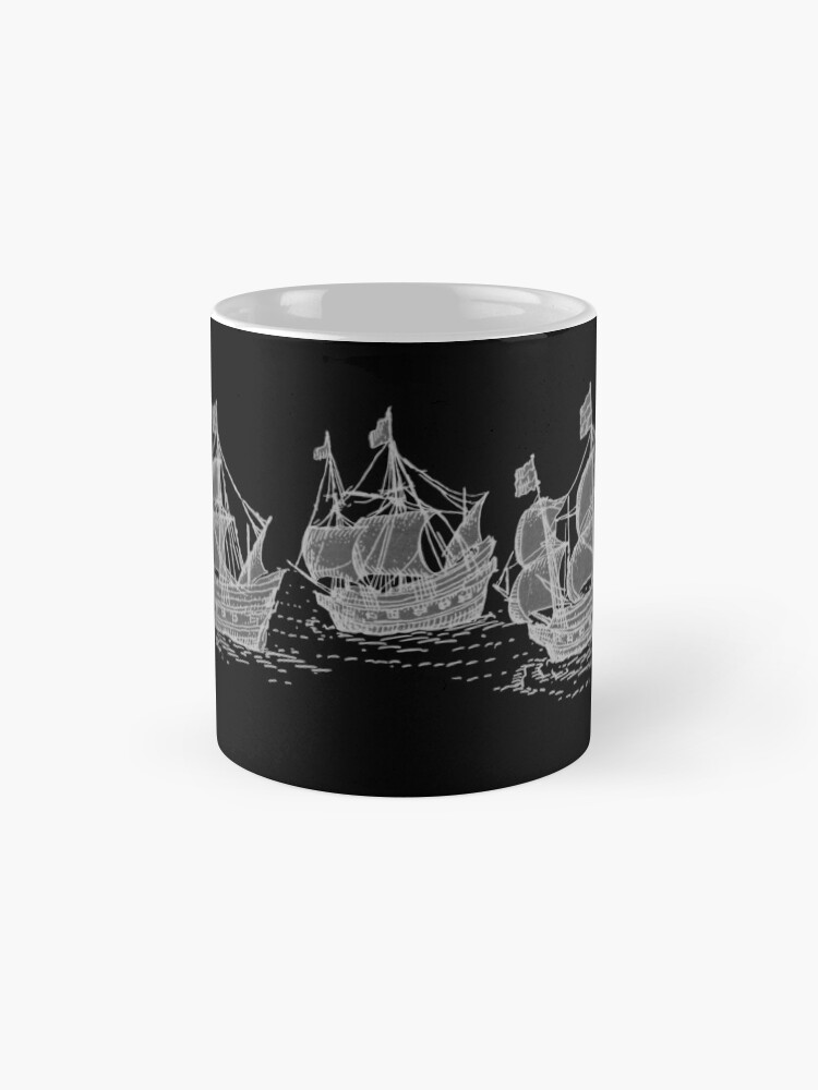 Alternate view of Wooden Ships Coffee Mug