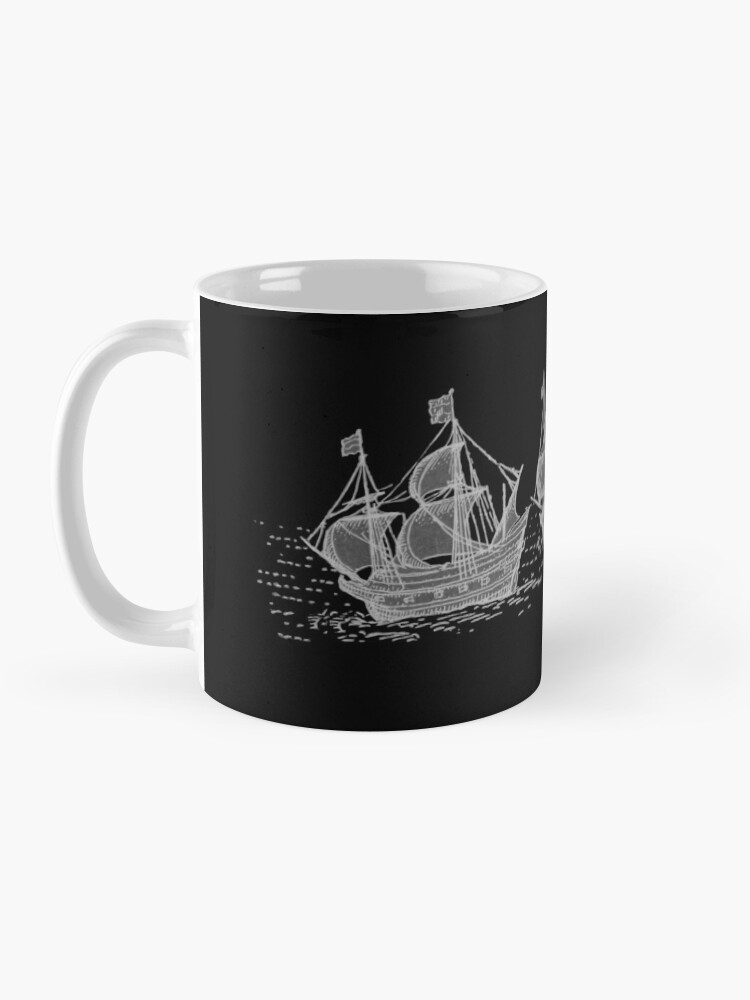 Alternate view of Wooden Ships Coffee Mug