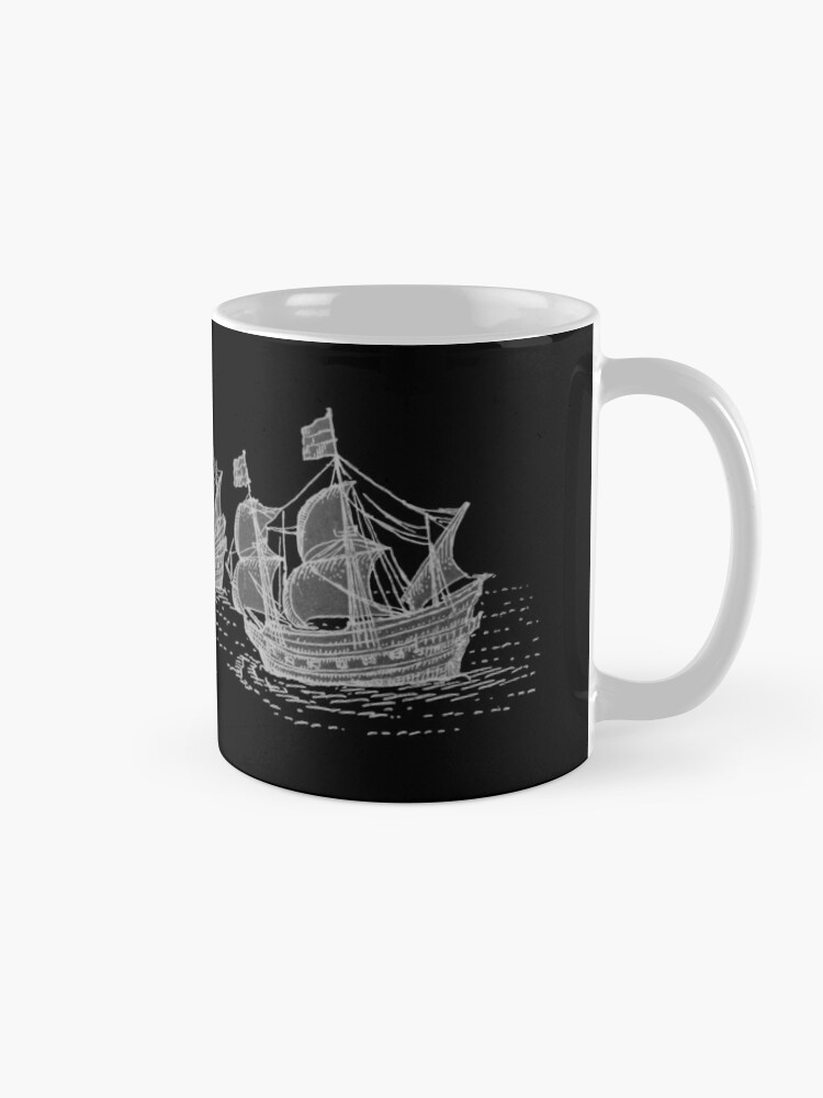 Alternate view of Wooden Ships Coffee Mug