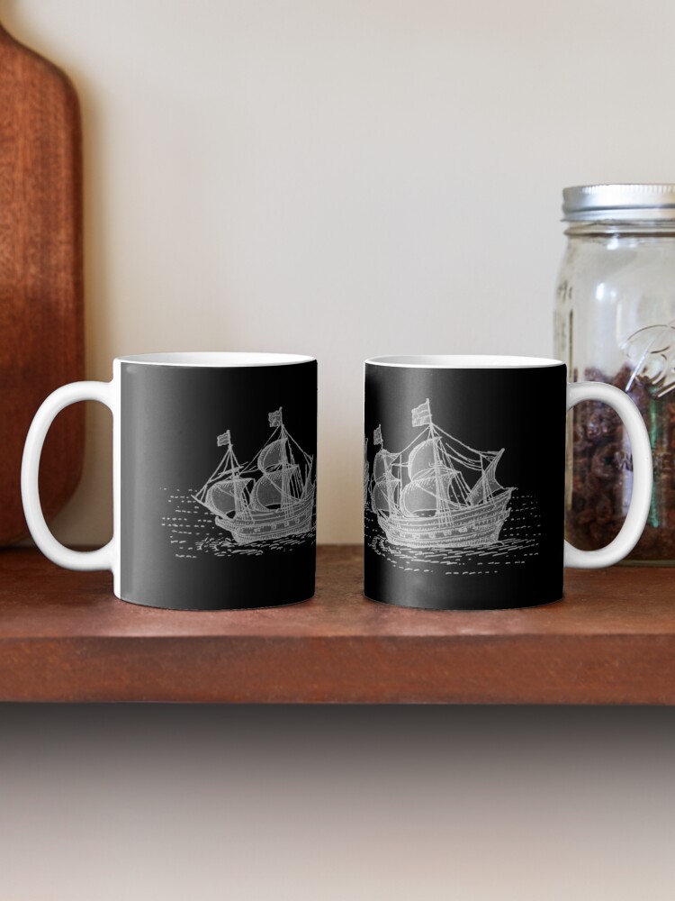 Alternate view of Wooden Ships Coffee Mug
