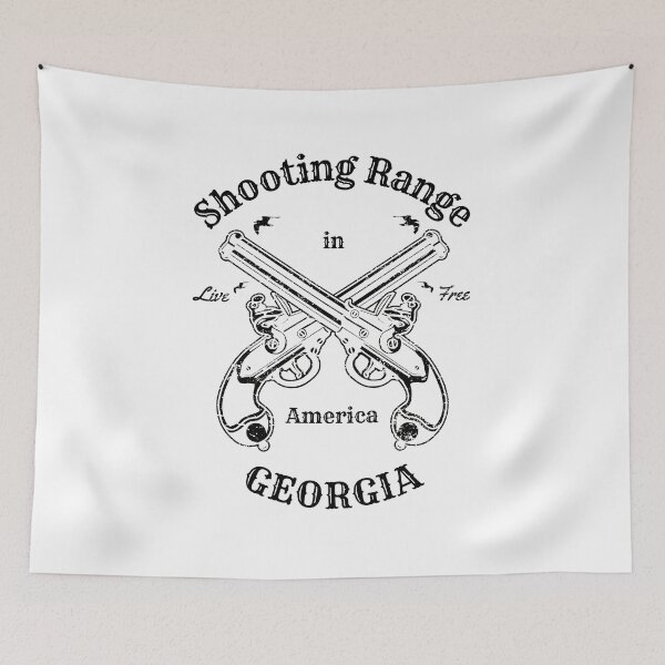 Item preview, Shooting Sports Range Vintage Logo - Georgia America designed and sold by Vintage-TM.