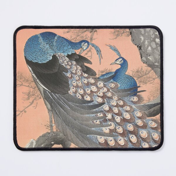 Item preview, Two Peacocks on Tree Branch by Ohara Koson designed and sold by Pretty  Pixel.