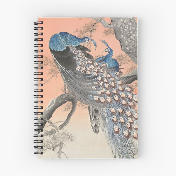 Item preview, Two Peacocks on Tree Branch by Ohara Koson designed and sold by Pretty  Pixel.