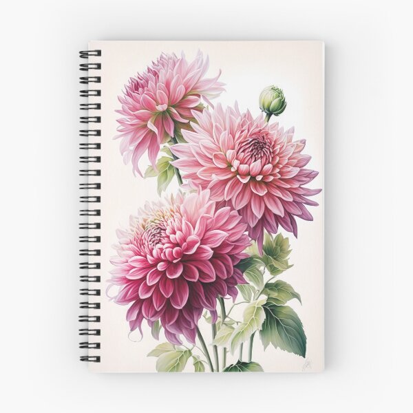Item preview, Pink Dahlia Flowers  designed and sold by Vanover Designs.