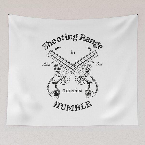 Item preview, Shooting Sports Range Vintage Logo - Humble in Texas America designed and sold by Vintage-TM.