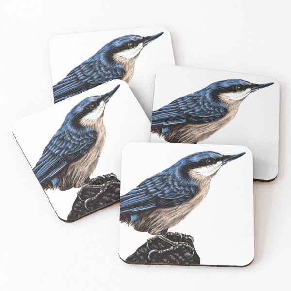 Item preview, Eurasian nuthatch designed and sold by LorenDowding.