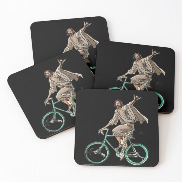 Item preview, Christ on Bike Design designed and sold by HEFTALICA.