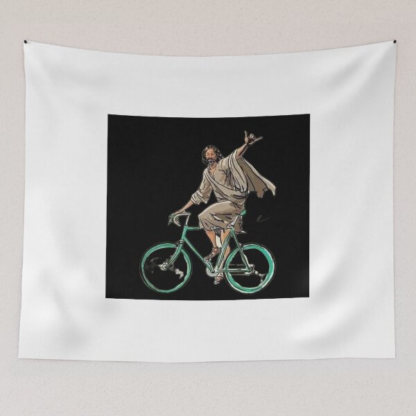 Item preview, Christ on Bike Design designed and sold by HEFTALICA.