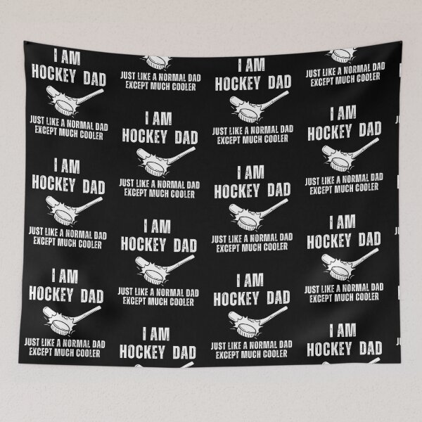 Item preview, I'm a Hockey Dad Just Like a Normal Dad Except Much Cooler designed and sold by MooraArts.