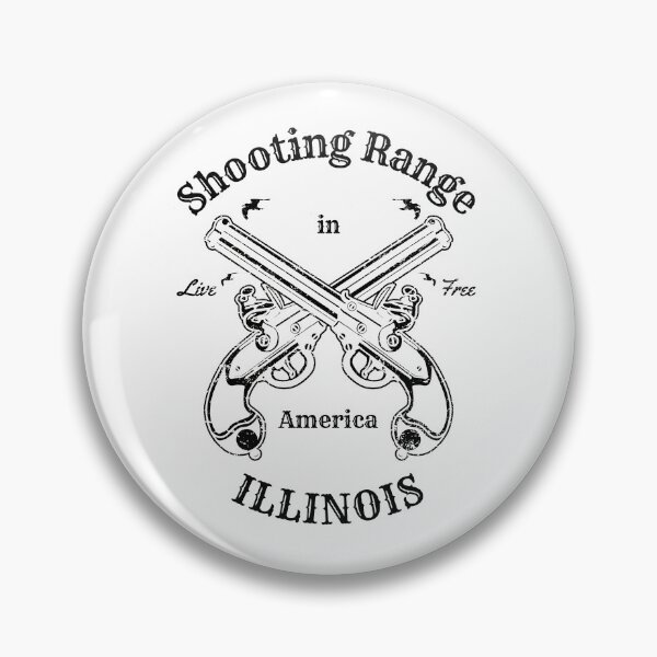 Item preview, Shooting Sports Range Vintage Logo - Illinois America designed and sold by Vintage-TM.
