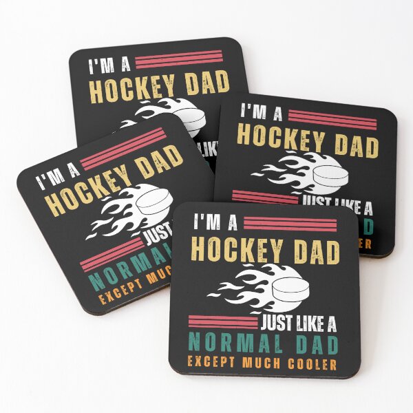 Item preview, I'm a Hockey Dad Just Like a Normal Dad Except Much Cooler designed and sold by MooraArts.
