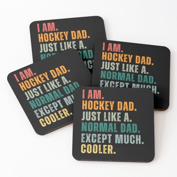 Item preview, I'm a Hockey Dad Just Like a Normal Dad Except Much Cooler designed and sold by MooraArts.