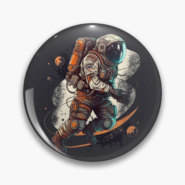 Item preview, The Cosmic Street Art: An Astronaut's Journey in the Stars designed and sold by Abili-Tees.