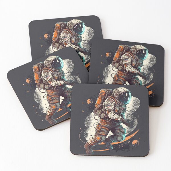 Item preview, The Cosmic Street Art: An Astronaut's Journey in the Stars designed and sold by Abili-Tees.